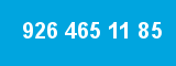 926 465 11 85